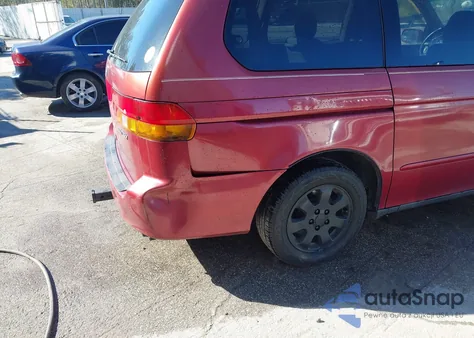 2004 Honda Odyssey Ex-L z USA, uszkodzony, nr VIN 5FNRL189X4B039340